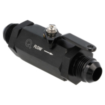 Avstängningsventil Aluminium AN Svart QSP